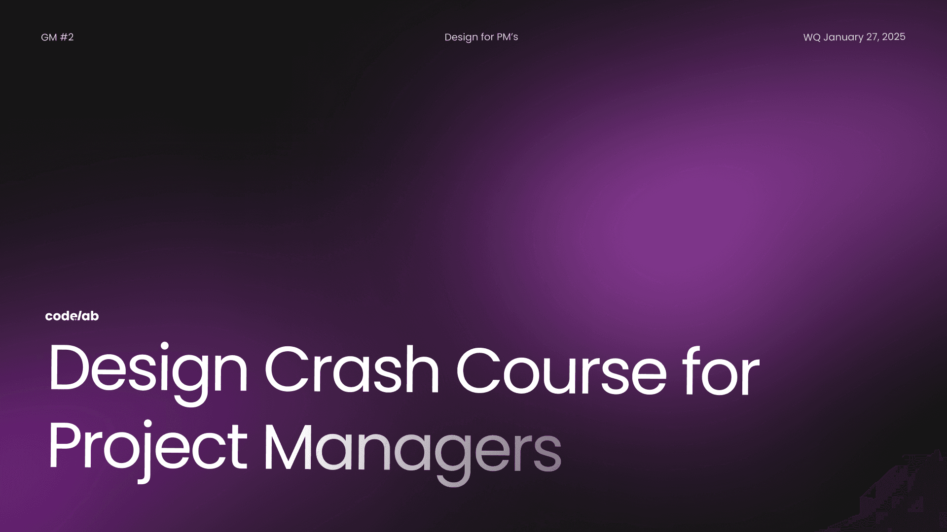 Featured image for Design Crash Course for Project Managers